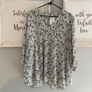 Rose & Olive top